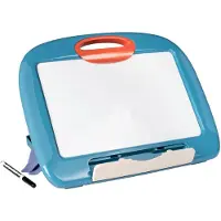 Smoby reis tekenbord - kleurplezier voor onderweg met stift en kleurplaten.