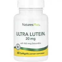 Natures Plus , Ultra Luteïne met Zeaxanthine, 20 mg, 60 Zachte Capsules