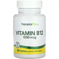 Natures Plus , Vitamine B12, 1.000 mcg, 90 Tablets