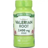 Nature's Truth , Valeriaanwortel, 2.400 mg, 90 Snelle Uitlaat Capsules (1.200 mg per Capsule)
