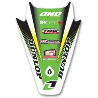 One Industries Kawasaki Kx 450 F 09-12 Rear Fender Grafische Kit