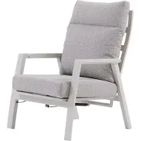 AVH-Collectie Barolo lounge tuinstoel verstelbaar aluminium latte