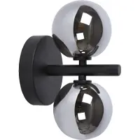 Lucide Wandlamp Tycho Zwart 2xg9
