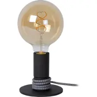 Lucide MARIT - Tafellamp - 1xE27 - Zwart