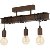 Eglo Townshend 4 Plafondlamp - E27 - 55 cm - Bruin