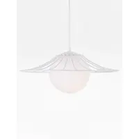 Nova Luce Witte hanglamp Fly Ø 36cm