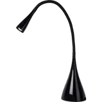 Lucide zozy bureaulamp ø 11,5 cm led dimb. 1x3w 3000k zwart