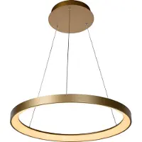 Lucide Vidal Hanglamp Matt Gold | Brass | 1x48W 2700K