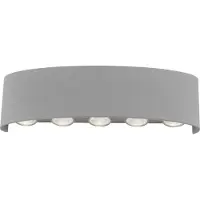 Paul Neuhaus Design wandspot Carlo Up - Down 5-lichts grijs