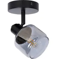 Lucide Bjorn Plafondspot Black | 1 Light