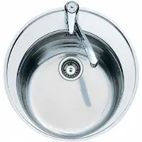 Teka Centroval 1c Circular Gootsteen