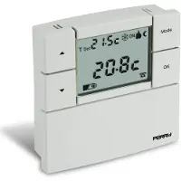 Perry Zefiro Digital Slimme Thermostaat 84x84 Mm