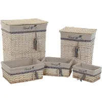 DKD Home Decor Mandspel - - Multicolore - Polyester - 35 x 47 x 56 cm - Eenvoudige montage
