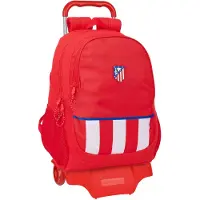Safta Atletico De Madrid 665 Wheeled Backpack Rood Kinderen