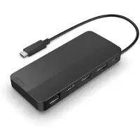 Lenovo USB-C-Travel Dock voor 2 schermen (met adapter)