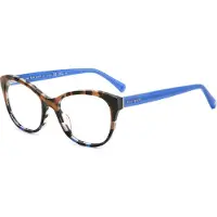 Kate spade NATALY 51/17/140 Bruin blauw havana Acetaat monturen VROUW NATALY