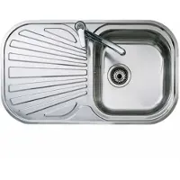 Teka Stylo 1c 1e Rectangular Spoelbak Met Afdruiprek