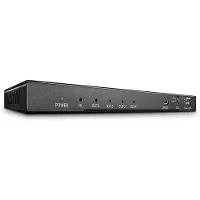 Lindy 38231 4 poorten HDMI-splitter 4096 x 2160 Pixel Zwart
