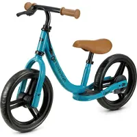 Kinderkraft SPACE Loopfiets - Voor Kinderen vanaf 80 cm - Verstelbaar Zadel en Stuur, Handrem, Antislip Voetensteun en Antishock EVA Wielen - Blauw