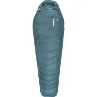 Grüezi Bag - Biopod Down Hybrid Ice Cold - Donzen slaapzak 190 cm, grijs