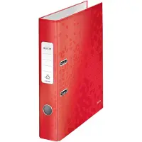 Leitz Ordner WOW 180 gelamineerd 50mm A4 rood