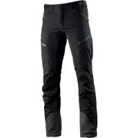 Lundhags - Makke Pant - Trekkingbroek 46 - Short, grijs/zwart
