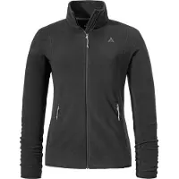 Schöffel Functionele fleece jas zilvergrijs / zwart
