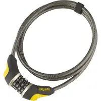 Onguard On guard Akita 8042 - Kabelslot - 185 cm - Zwart