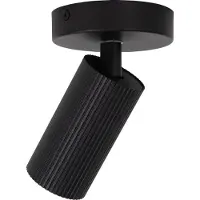 Lucide Opbouwspot Clubs - Zwart - 10cm - Gu10
