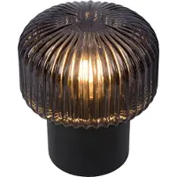 Lucide JANY - Tafellamp - Ø 16 cm - 1xE14 - Zwart