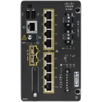 Cisco Catalyst IE3400 Rugged Series - Netwerkbasis - Switch - beheerd - 8 x 10/100/1000 + 2 x Gigabit SFP - monteerbaar op DIN-rail - DC-voeding
