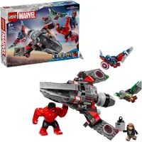 LEGO 76292 Super Heroes Captain America vs. Rode Hulk duel