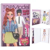 Depesche - TOPModel Dress Me Up stickerboek - REBEL KITTY