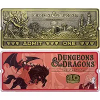 Fanattik Dungeons & Dragons: The Cartoon 40th Anniversary Rollercoaster Ticket