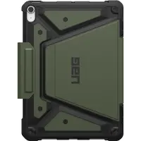 Uag Metropolis SE Bookcase voor de Apple iPad Air 11 inch (2026) M4 / (2025) M3 / (2024) M2 / Air 5 (2022) / Air 4 (2020) - Olive