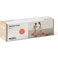 Modu Balancebane - 17 Teile - Burnt Orange/Dusty Green - - One Size - Motorik Tiere