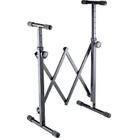 K&M 18826 Equipment Stand Black