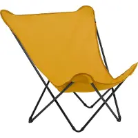 Lafuma Pop Up XL - Vlinderstoel - Inklapbaar - Curry