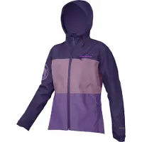 Endura SingleTrack II Women's Long Sleeve Jas Paars || Maat: L