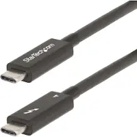 StarTech.com Thunderbolt 4-kabel - - A40G2MB-TB4-CABLE - 2m - 40Gbps - 100W PD