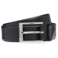 HUGO Heren Volpiana riem zwart (120 cm), Casual, Leer 50541175