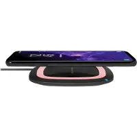 Ultron 266105 FreeCharger-10 schw./rosa, wireless Ladestation Qi