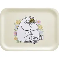 Muurla Moomin dienblad 20x27 cm Flowers
