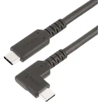 StarTech.com USB-C Kabel - - 2m - USB 3.2 Gen 2 - Rechte Hoek - Gegevensoverdracht