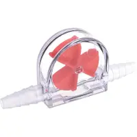 Alphacool IJsvleugel stroomindicator rood 6-11mm - Acryl, Bewaking van waterkoeling, Rood