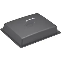Bosch voor professionele pan, Pan deksel, Zwart