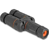 DeLOCK Cable Connector Y-Adapter RJ45 jack to 2 x RJ45 jack Cat.6 IP68 dust and waterproof outdoor