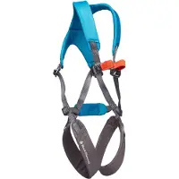 Black Diamond - Kid's Momentum Harness FL Body - Complete gordel One Size, grijs
