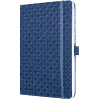 Sigel - notitieboek - Jolie Flair - A5 - hardcover - 174 pagina's - lijn - 80 grams papier - indigo blauw - SI-JN101