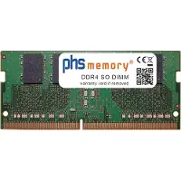 PHS-memory PHS-geheugen: 4GB RAM-geheugen voor Supermicro X11SSN-E-VDC, DDR4 SO DIMM, 2400MHz, PC4-2400T-S (SP360606)